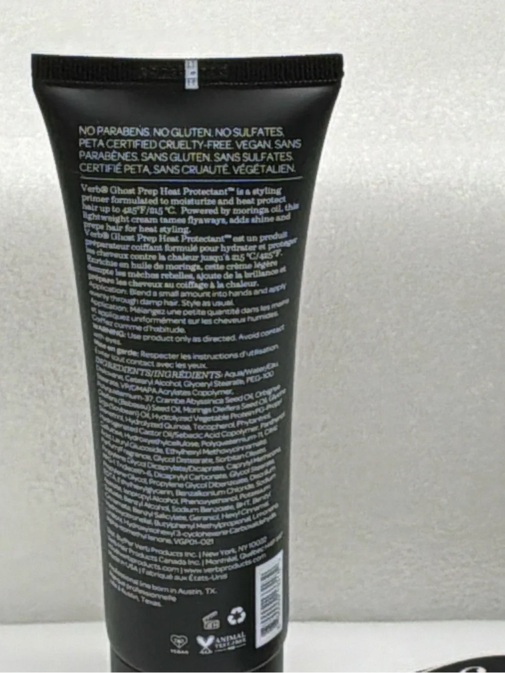 VERB Ghost Prep Heat Protectant – Black
